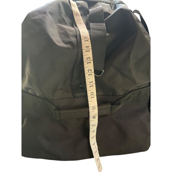 L.L. Bean Black Nylon XXL Duffel Bag W/Adjustable Strap 135L 34"x17"X15" C44 - Picture 6 of 12